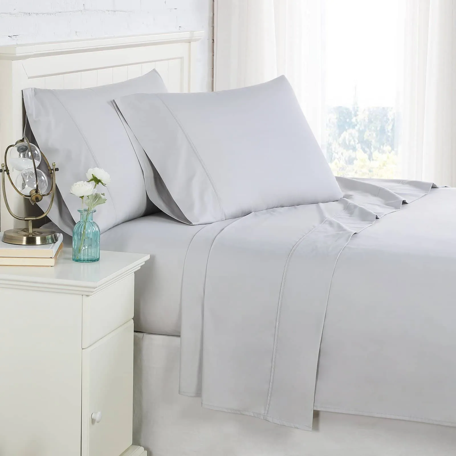 300 Thread Count Cotton Percale Sheet Set