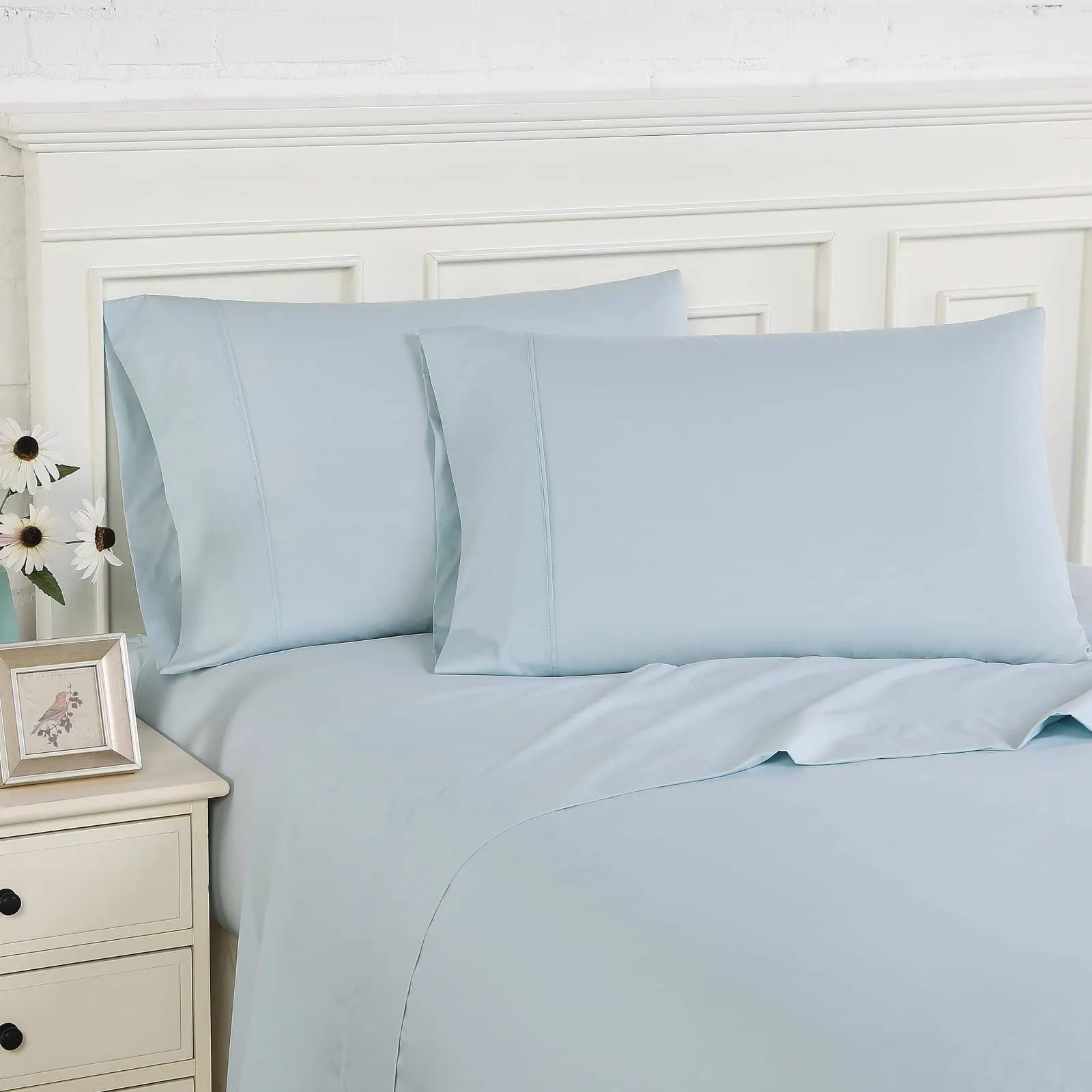 300 Thread Count Cotton Percale Sheet Set