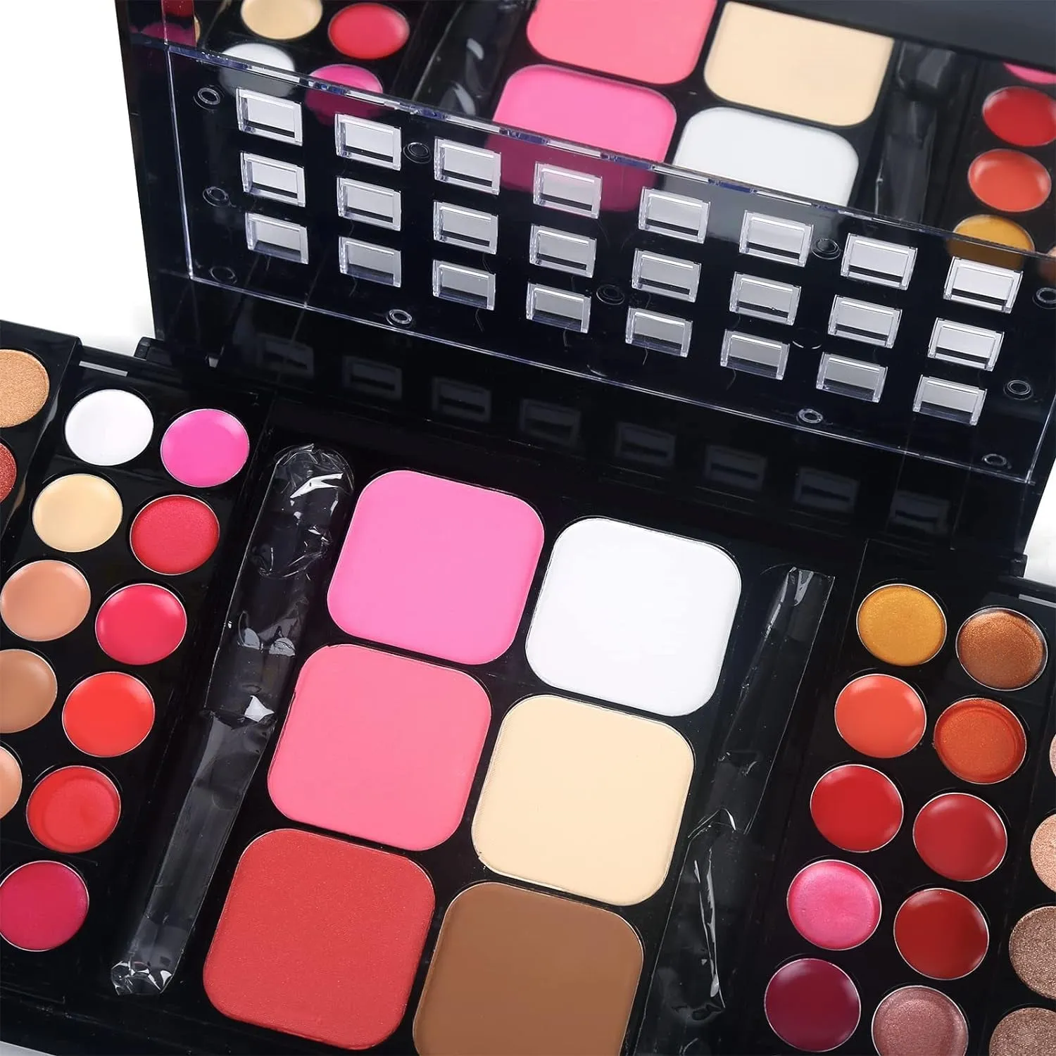 78-Color Ultimate Makeup Master Set: Eyeshadows, Lipsticks, Blushes & More with Applicators