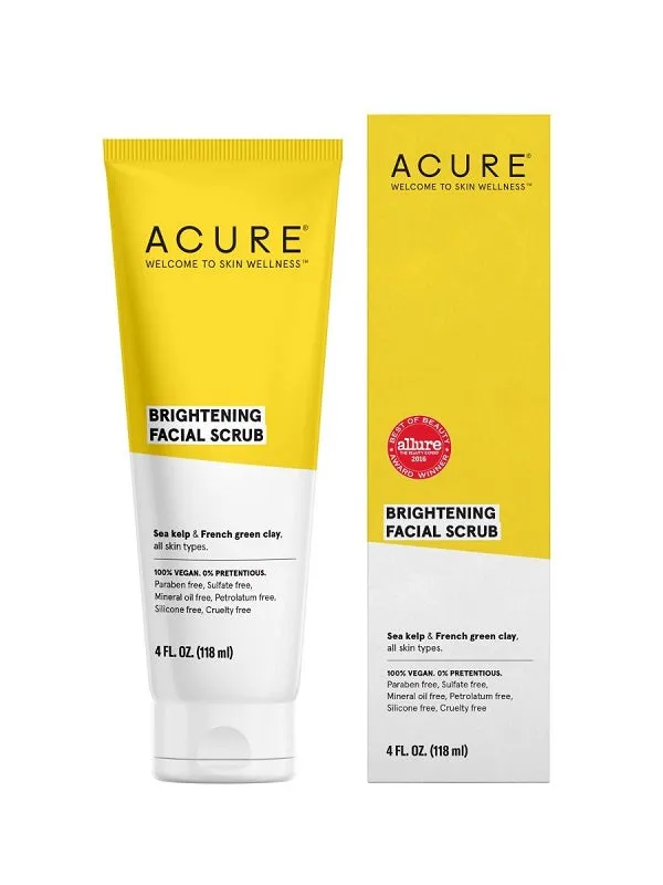 ACURE - Brightening Facial Scrub - 4 fl. oz. (118 ml)