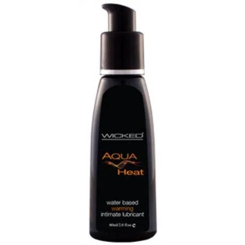 Aqua Heat Water Based Warming Senstion  Lubricant 2 Oz.