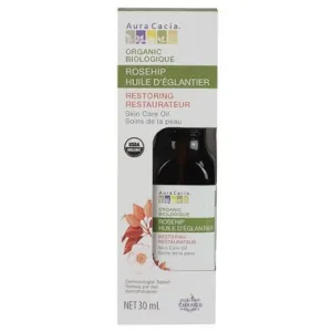 Aura Cacia Organic Rosehip Oil 30ml