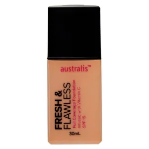 Australis Fresh and Flawless Foundation Warm Sand