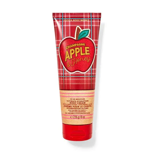 Bath & Body Champagne Apple & Honey Body Cream 226G