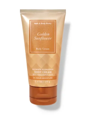 Bath & Body Works Golden Sunflower Travel Size Ultimate Hydration Body Cream 70g