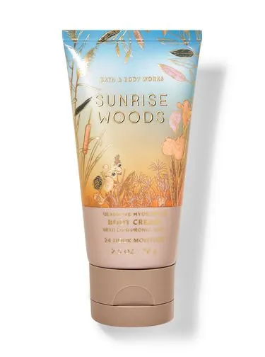 Bath & Body Works Sunrise Woods Travel Size Ultimate Hydration Body Cream 70g