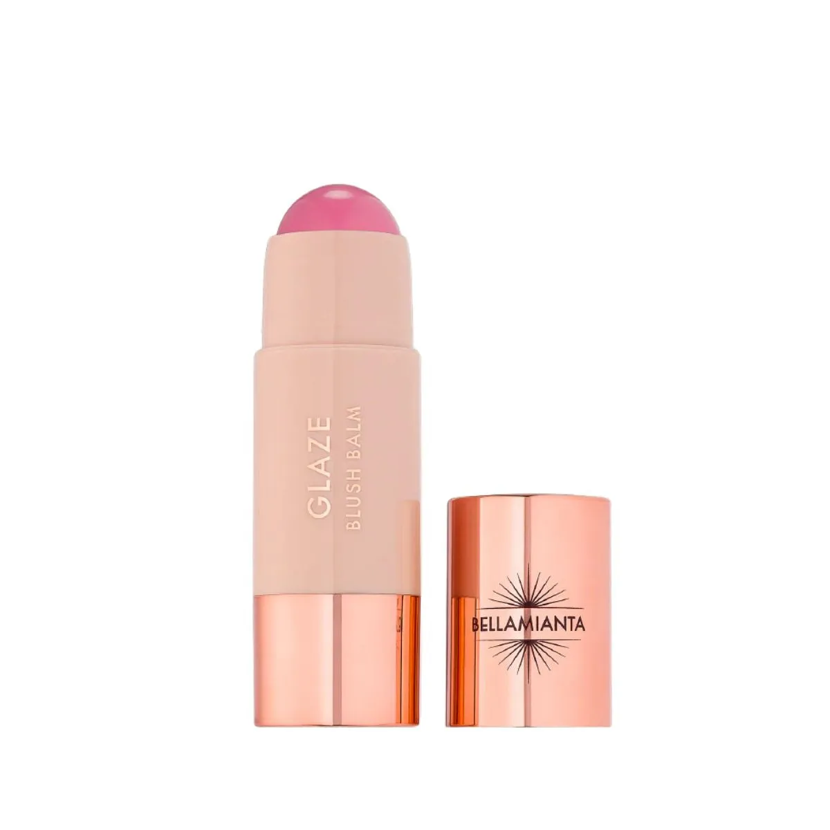 Bellamianta Glaze Blush & Glow Balm- Fucshia