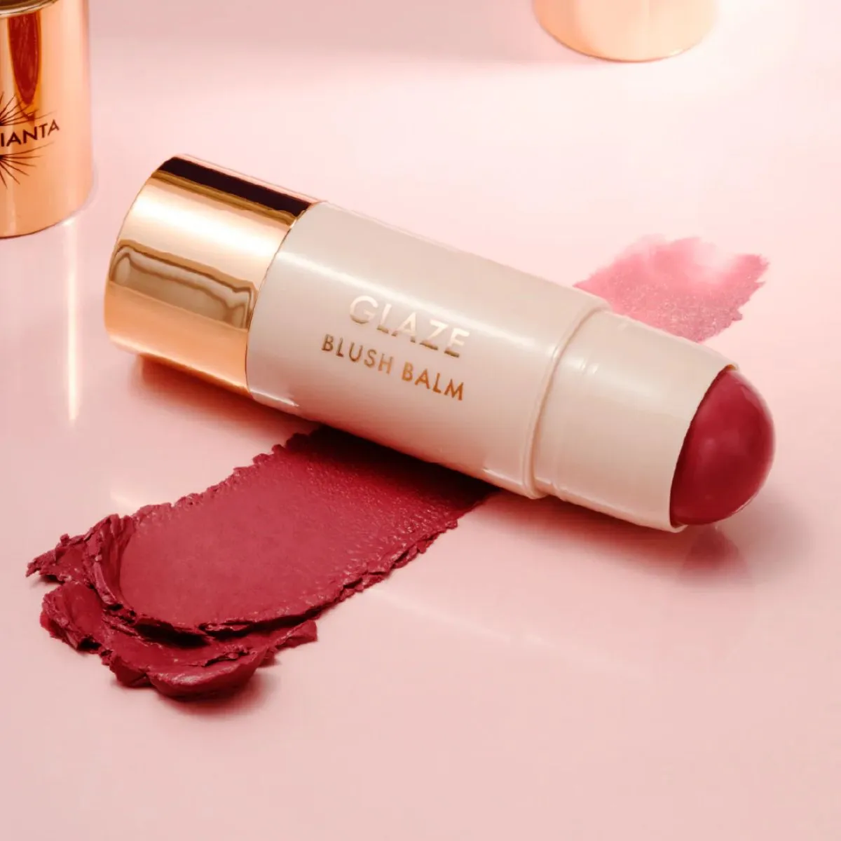 Bellamianta Glaze Blush & Glow Balm- Plum Passion