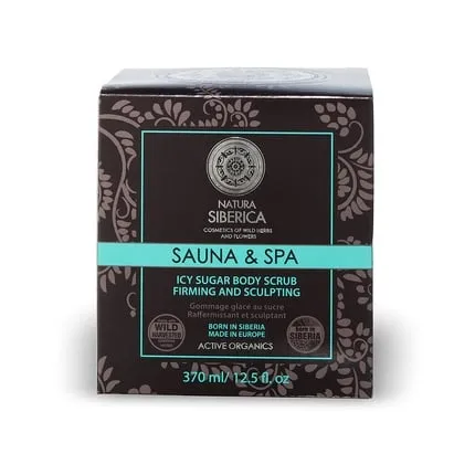 Body scrub Sauna & Spa Ice sugar 370ml, Natura Siberica