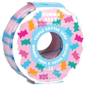 Bomb Cosmetics Yummy Bear Donut Buffer Soap Sponge