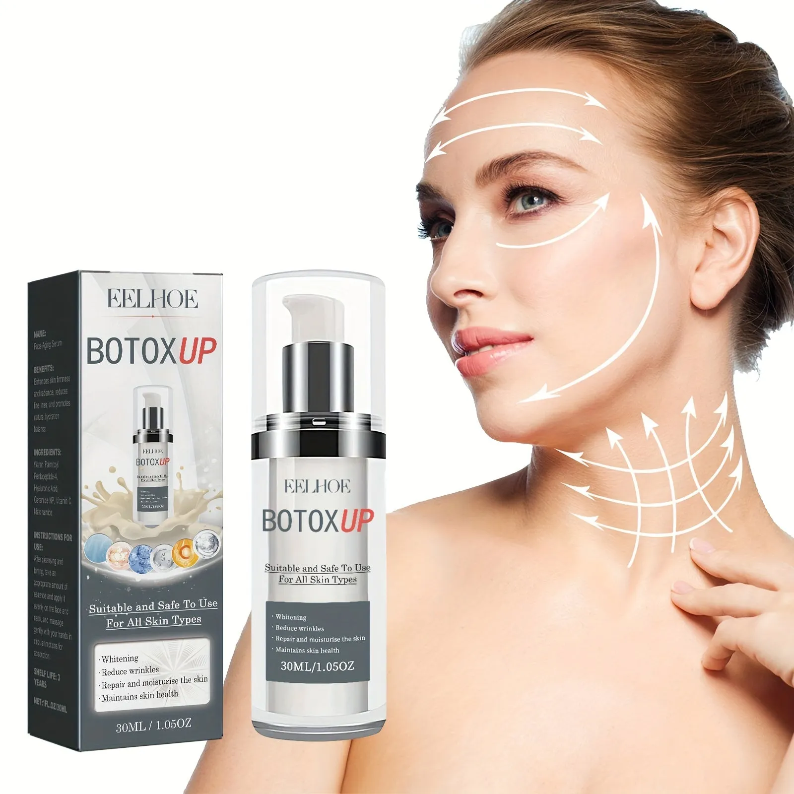 Botoxup Collagen Serum and Firming Cream for Women