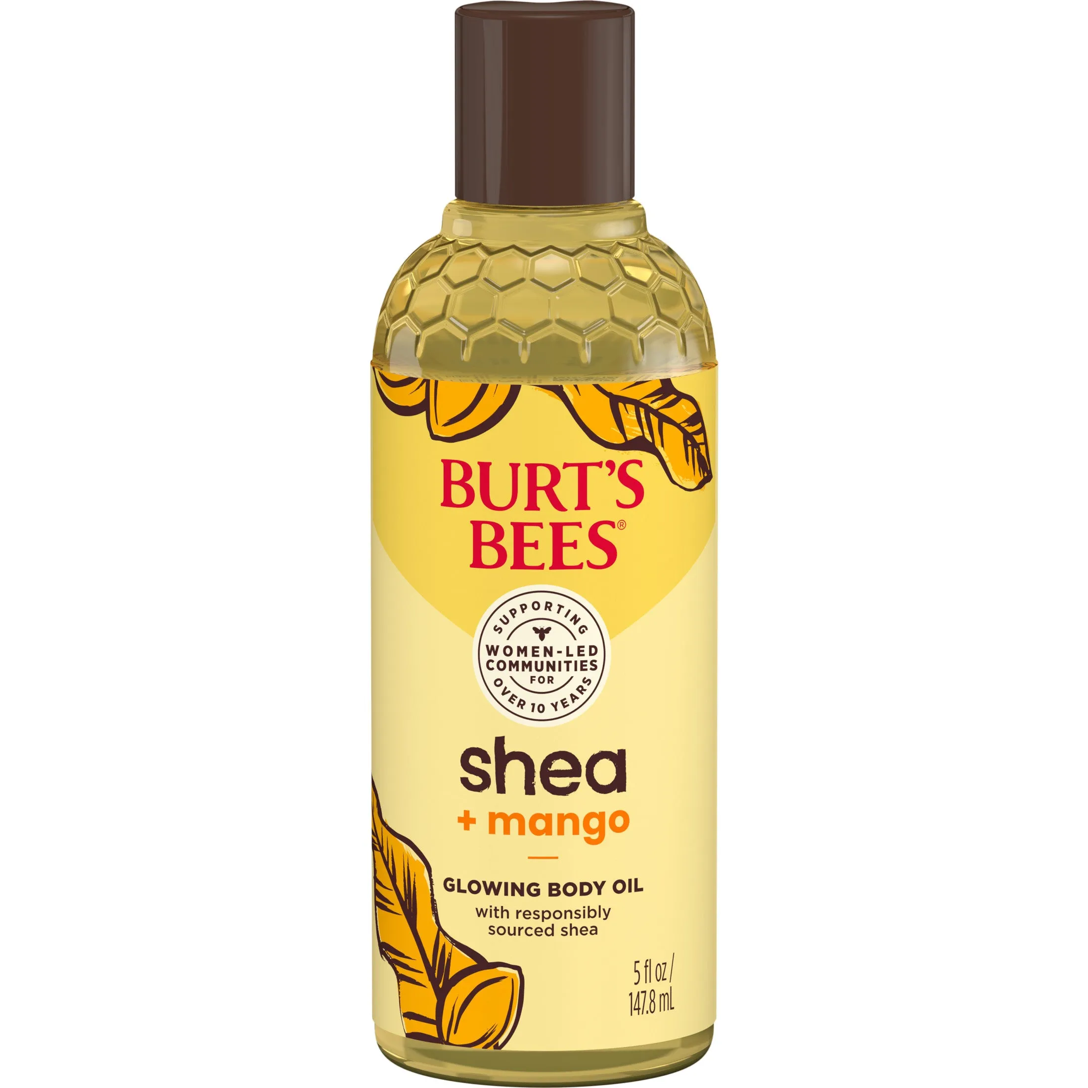 Burt's Bees Shea Mango Glowing Body Oil 5oz