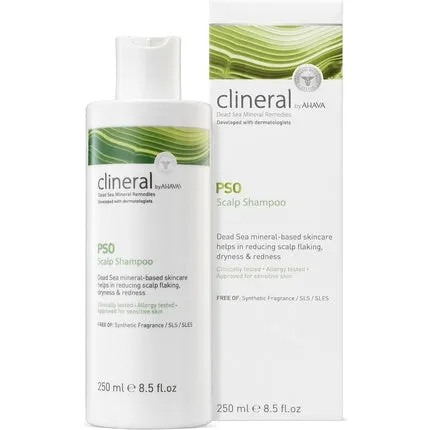 Clineral By Pso Scalp Shampoo 250 ml, Ahava