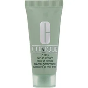 CLINIQUE by Clinique , 7 Day Scrub Cream Rinse Off Formula (Travel Size) --15ml/0.5oz