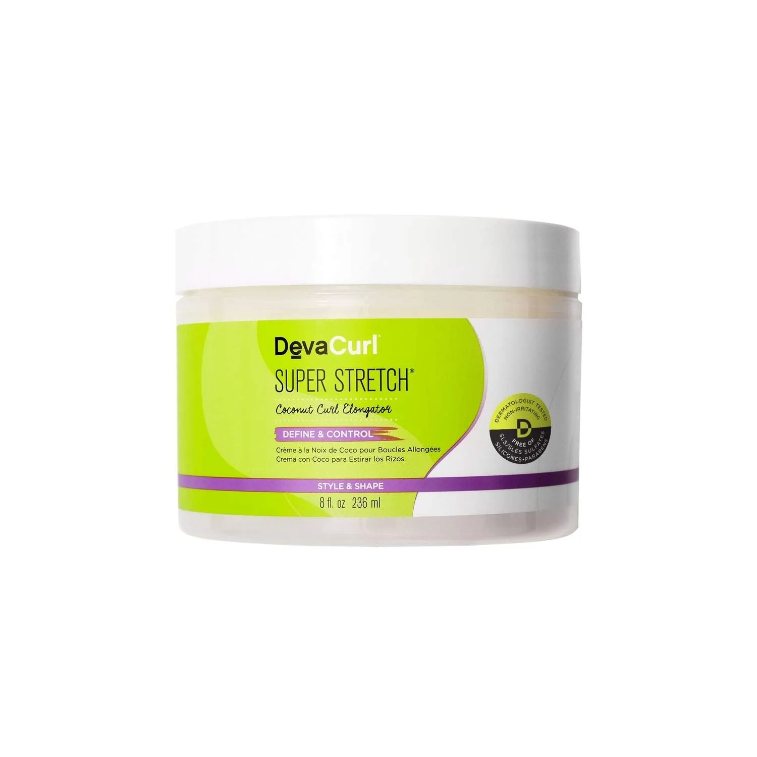 DevaCurl Super Stretch Coconut Curl Elongator; 8 oz