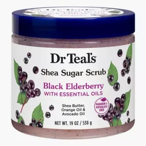 Dr Teal's Black Elderberry Shea Sugar Body Scrub