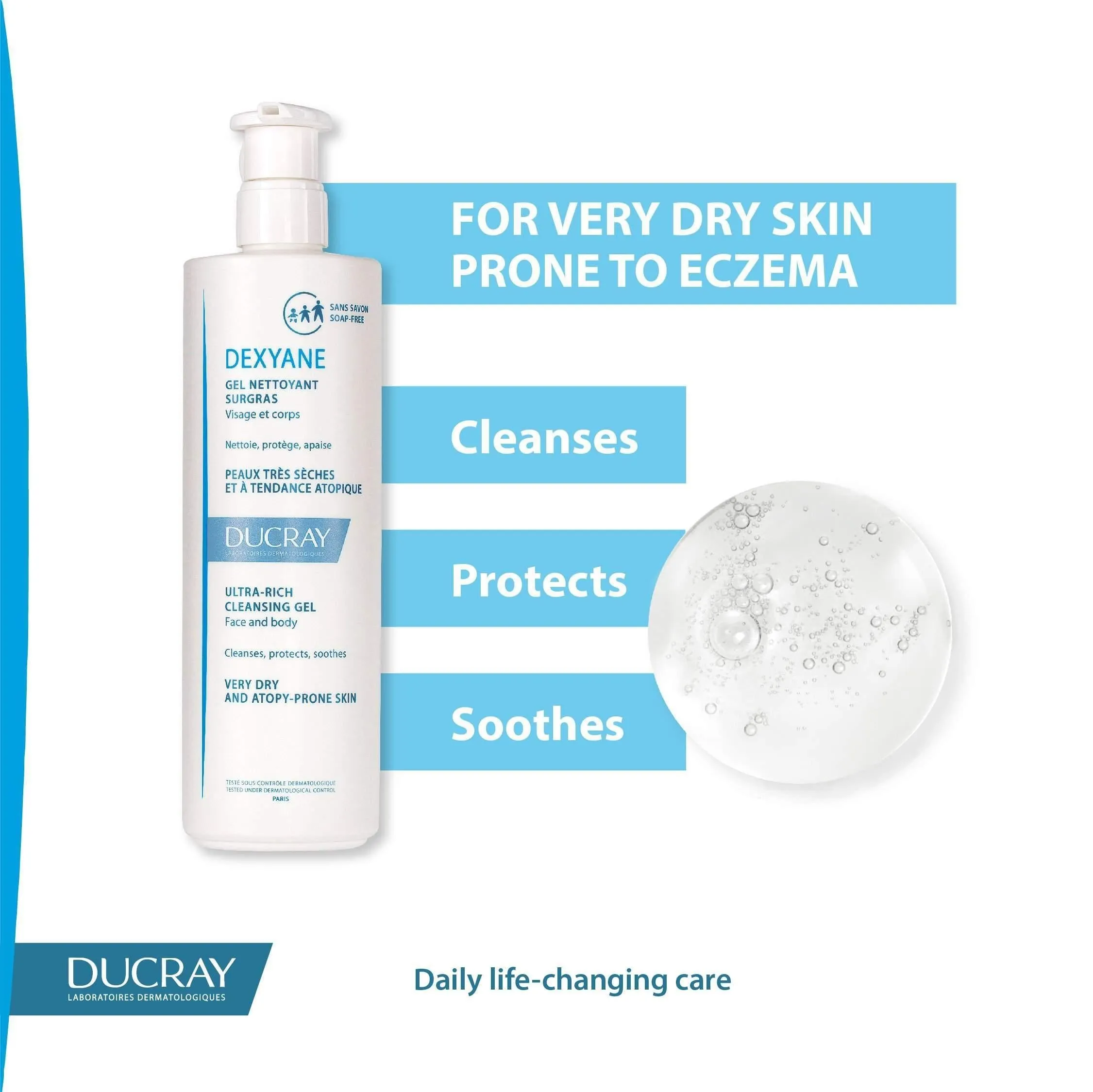 Ducray Dexyane Ultra-Rich Cleansing Gel