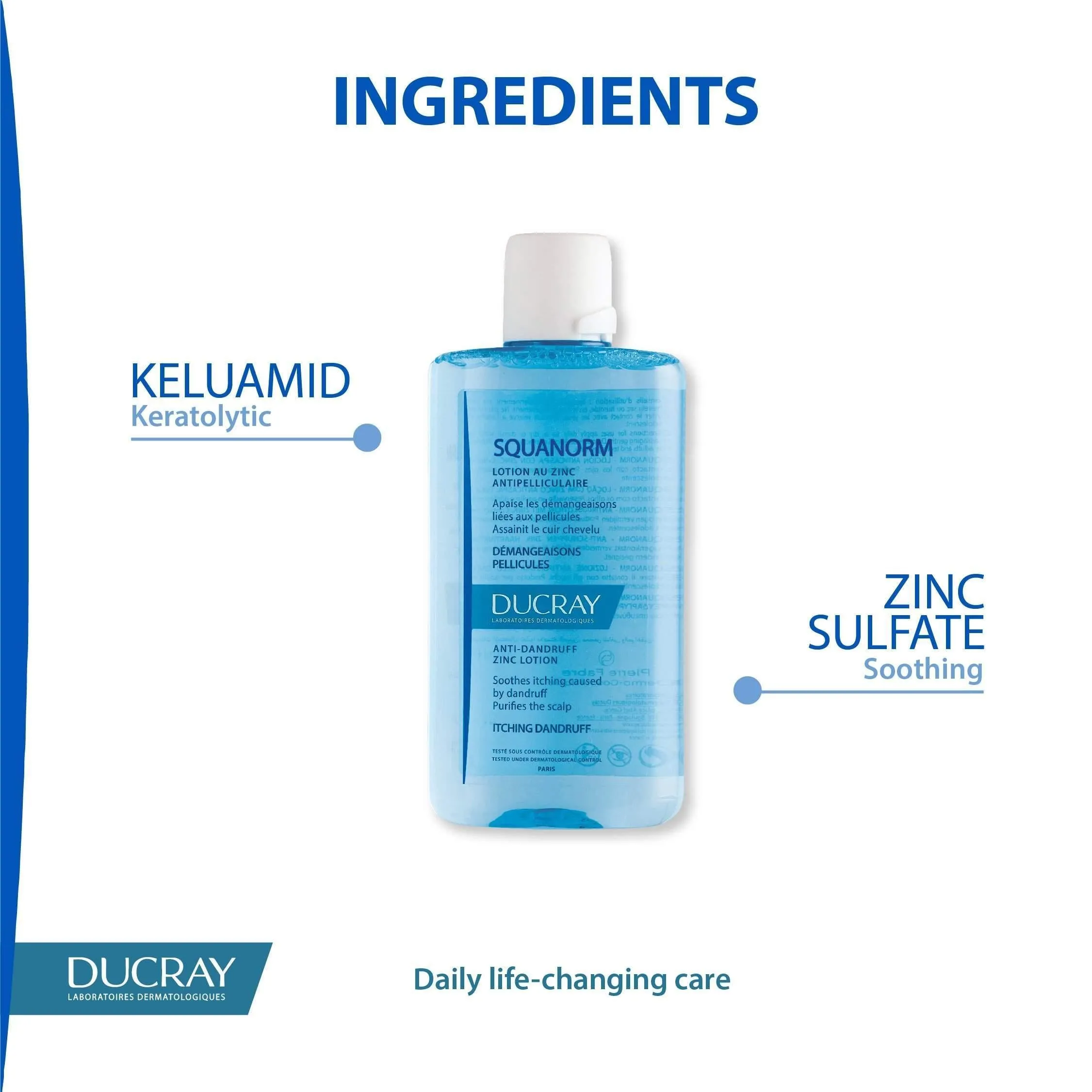 Ducray Squanorm Anti-Dandruff Zinc Lotion