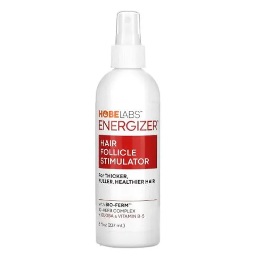 Energizer Hair Follicle Stimulator with Jojoba & Vitamin B-5 8 Oz By Hobe Labs