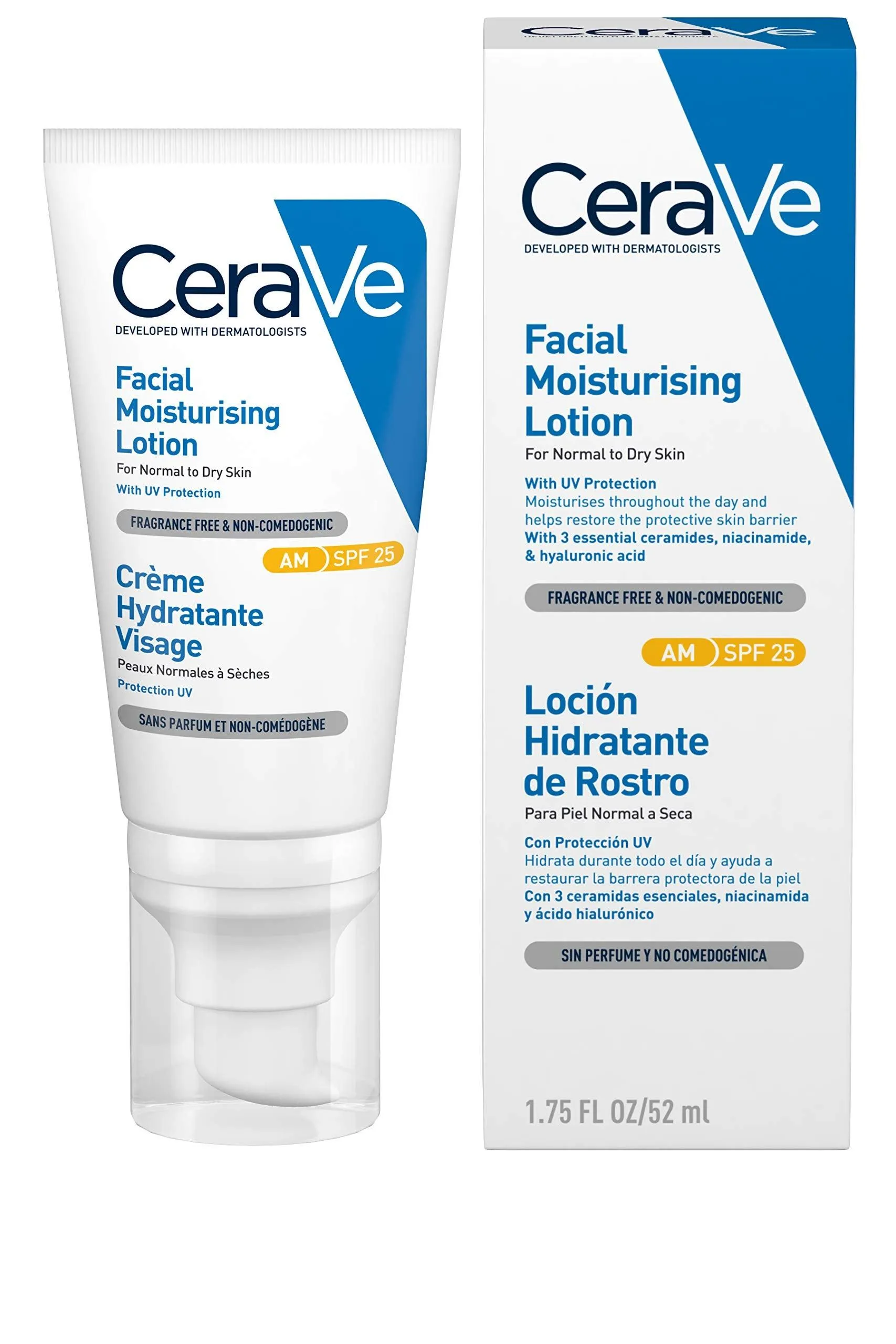 Facial Moisturising Lotion SPF 25 for Normal to Dry Skin