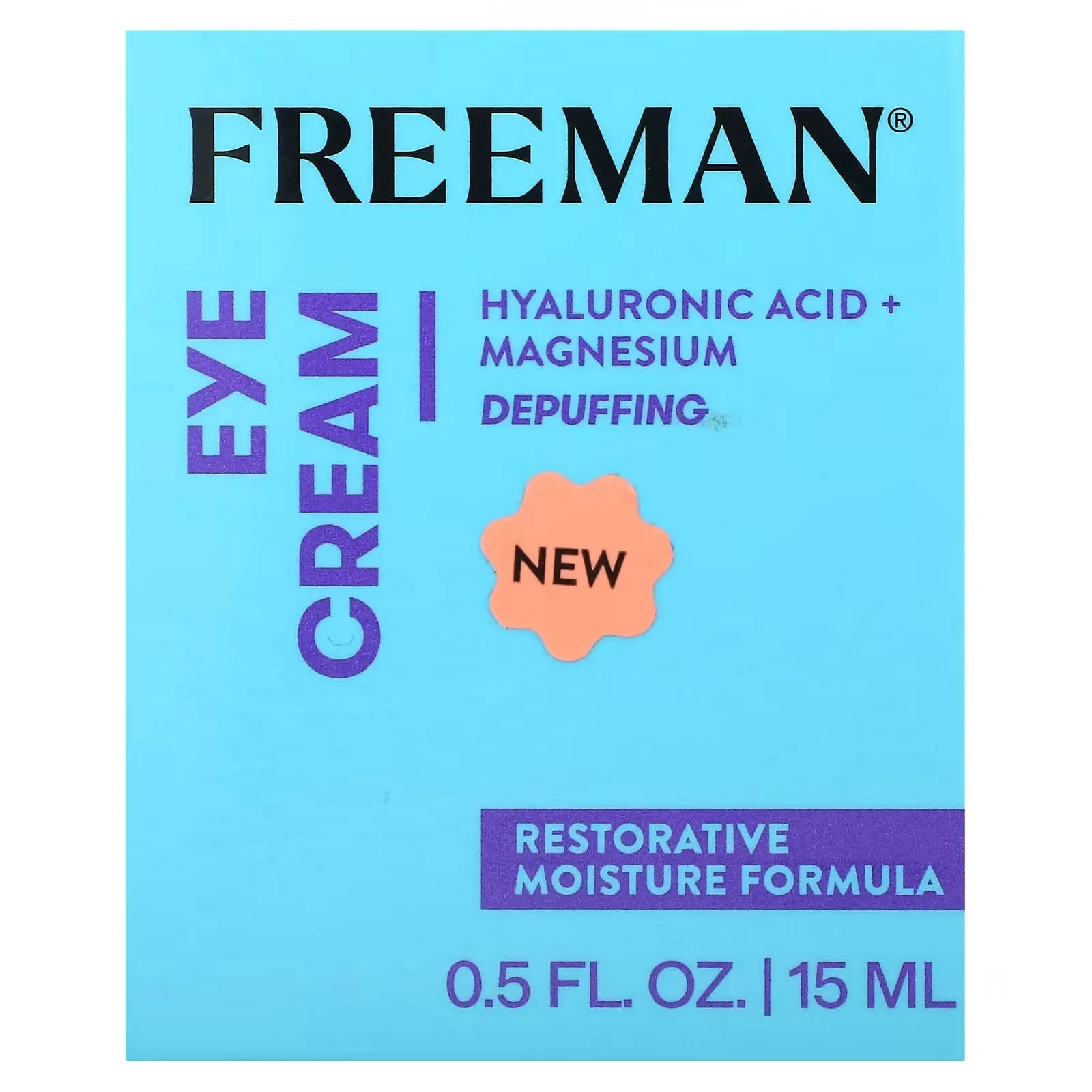 Freeman Beauty restoring eye cream, 15 ml