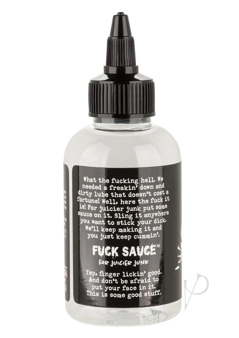 Fuck Sauce Slick Silicone Lube 4oz