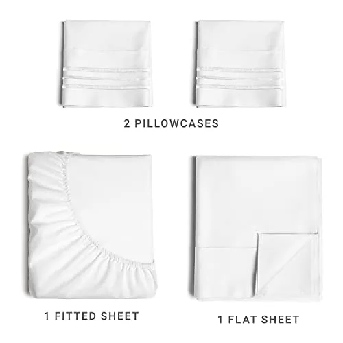 Full Size Sheet Set - Breathable & Cooling Sheets