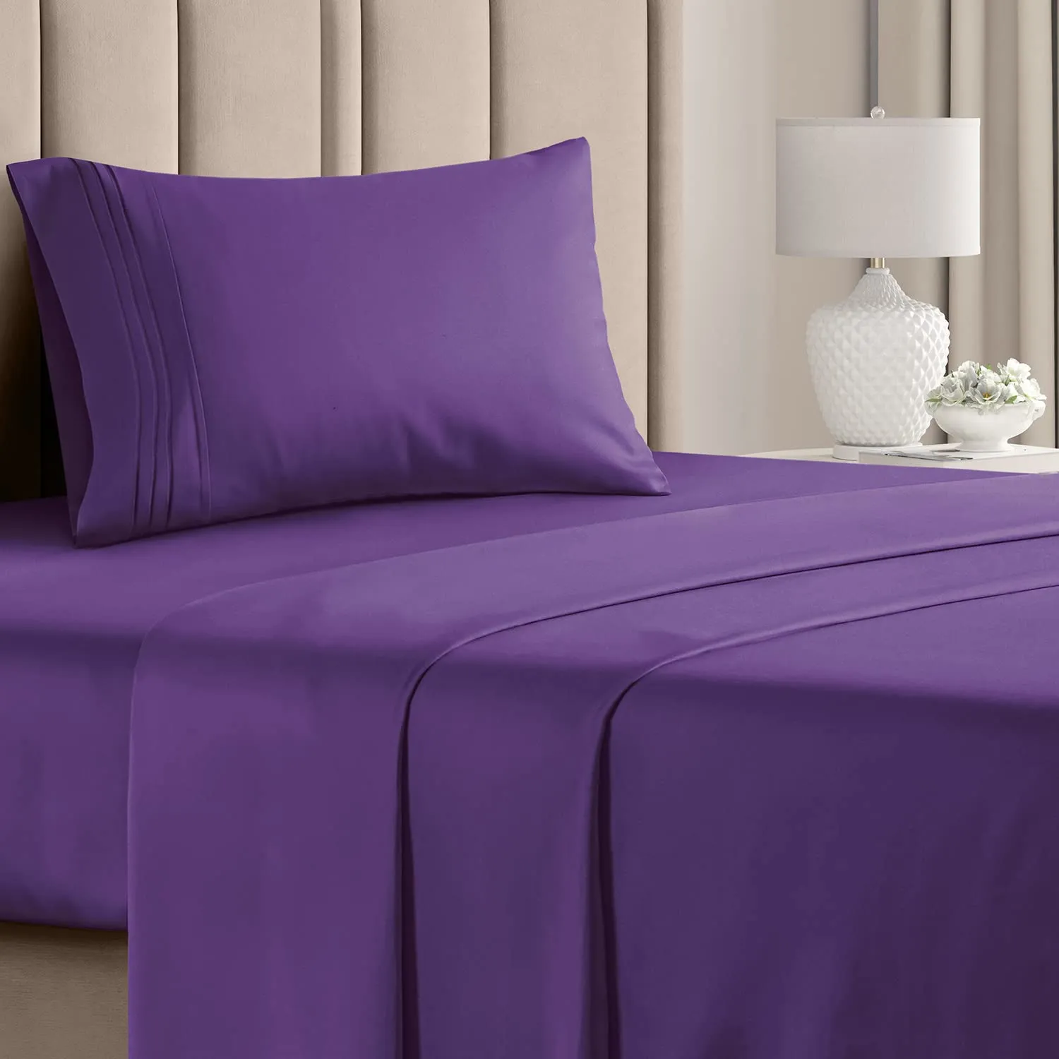 Full Size Sheet Set - Breathable & Cooling Sheets