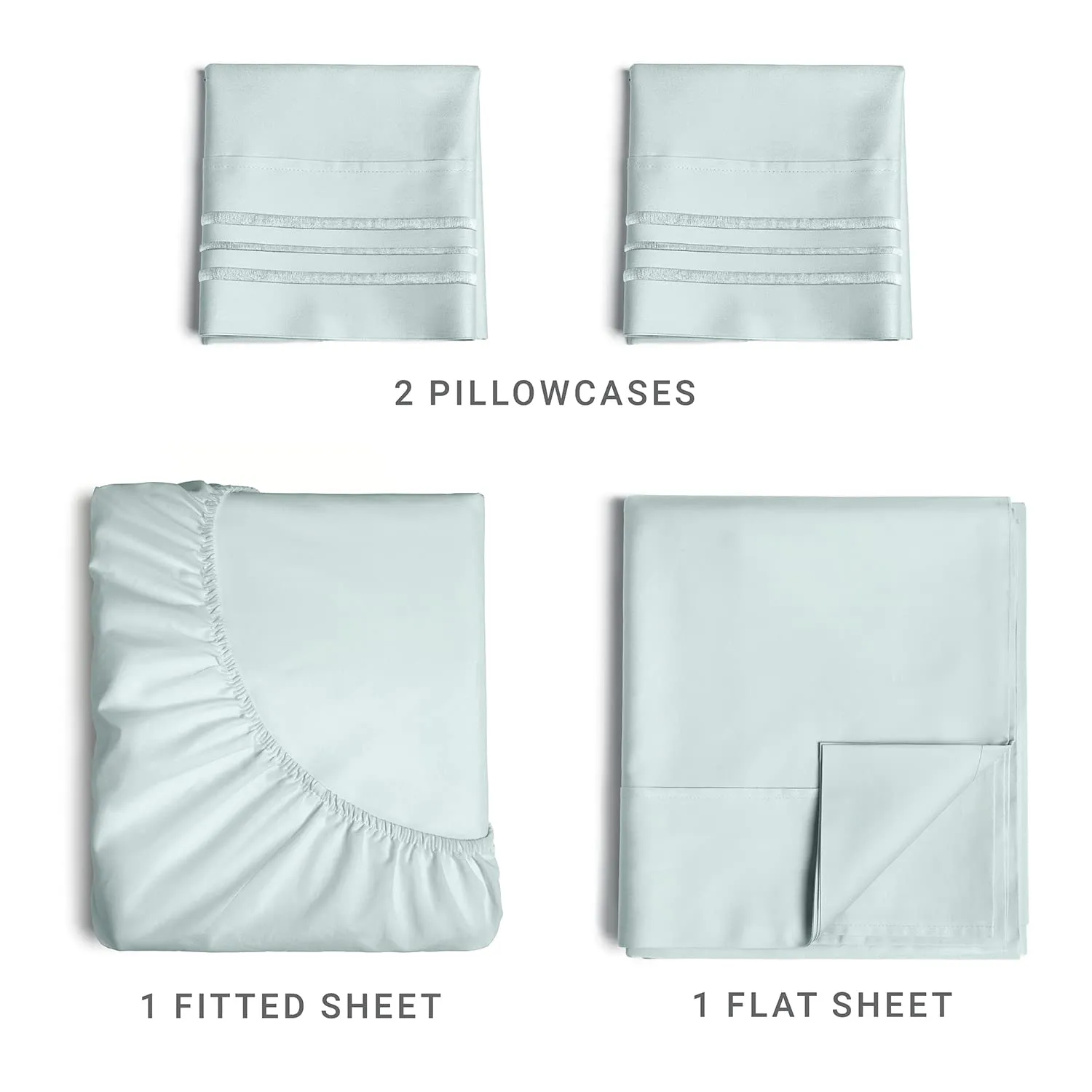 Full Size Sheet Set - Breathable & Cooling Sheets