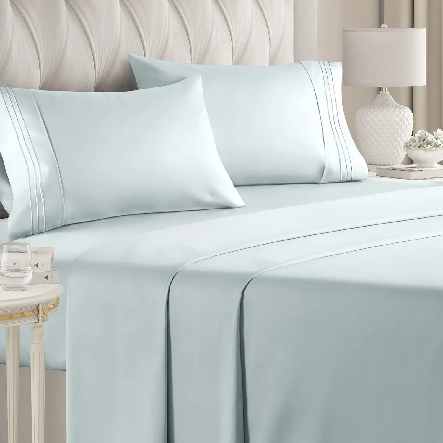 Full Size Sheet Set - Breathable & Cooling Sheets