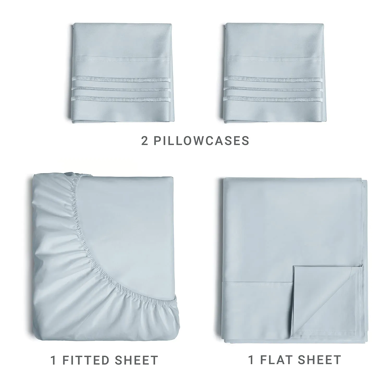 Full Size Sheet Set - Breathable & Cooling Sheets