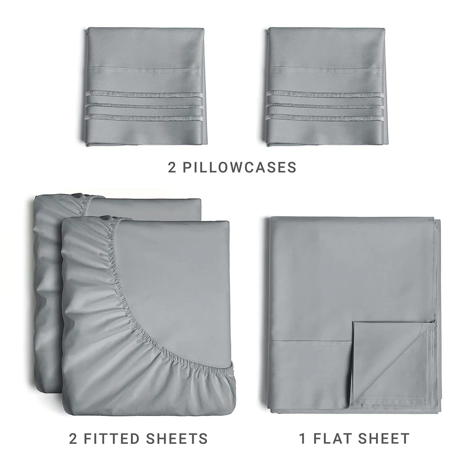 Full Size Sheet Set - Breathable & Cooling Sheets