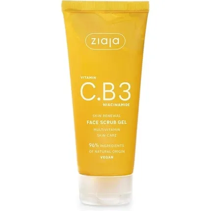 Gel scrub with vitamin C3 and niacinamide, 100 ml, Ziaja