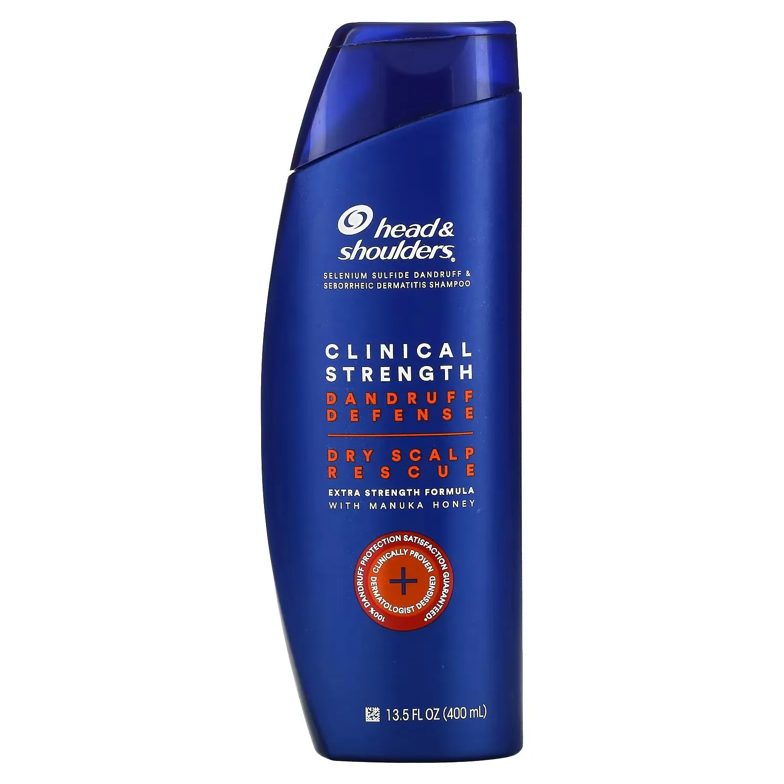 Head & Shoulders, Clinical Strength, Anti-Dandruff Shampoo, Dry Scalp Treatment 400 ml (13.5 fl oz)