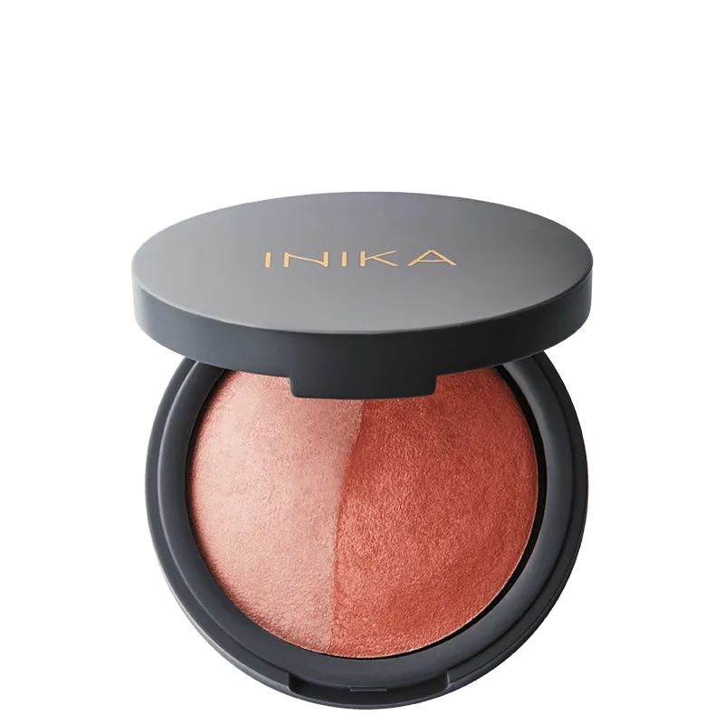 INIKA Organic Baked Mineral Blush Duo