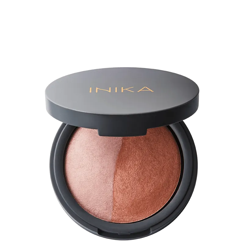 INIKA Organic Baked Mineral Blush Duo