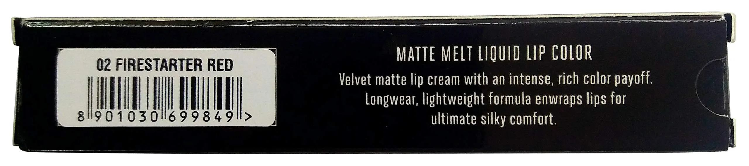 Lakmé Absolute Matte Melt Liquid Lip Color, 02 Firestarter Red, 6ml