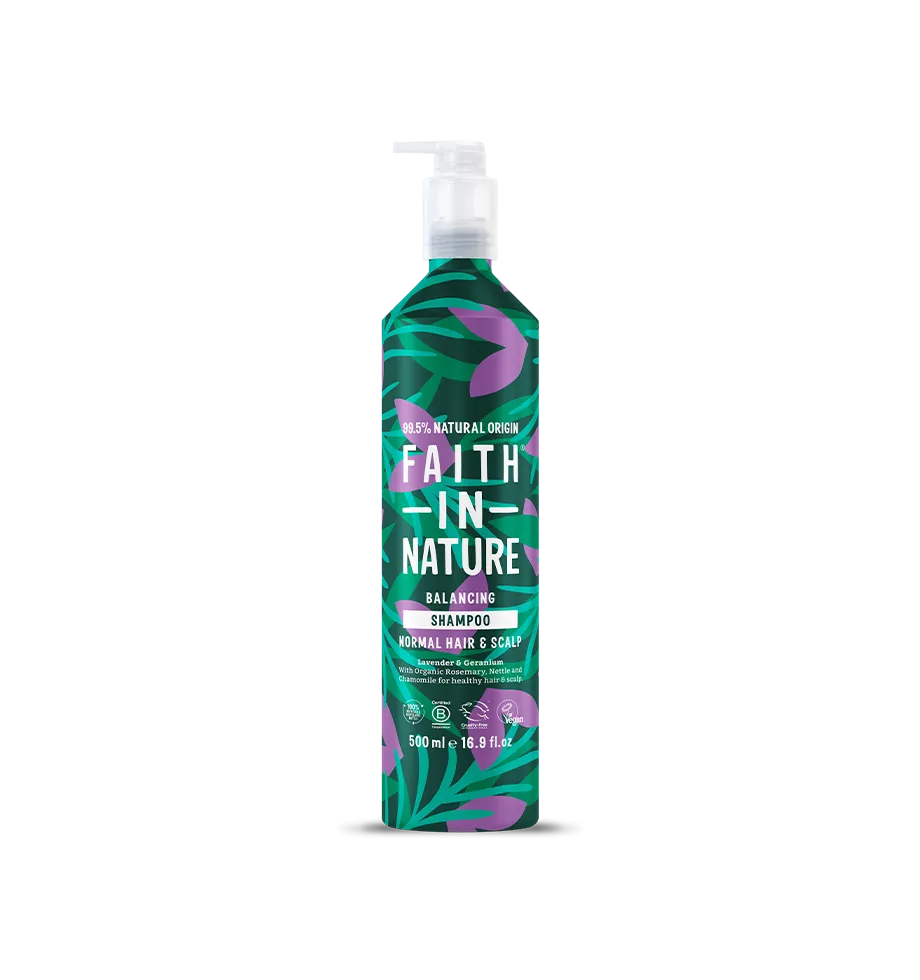 Lavender & Geranium Shampoo - 500ml Aluminium