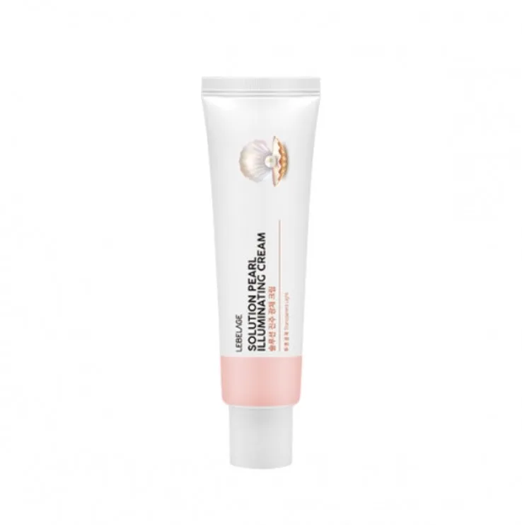 LEBELAGE Solution Pearl Illuminating Cream 50ml Sensitive Skincare Moisturizing Blemish