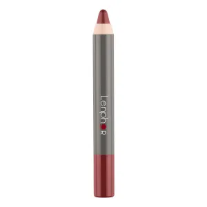 Lenphor Matt Show-Off 2 in 1 Crayon Lip Pencil, Lip Liner   Lipstick, Waterproof & Smudgeproof, Long Lasting, Matte Finish, Pointed Tip, Pencil Lipstick, Coral Memories, 2.8gm