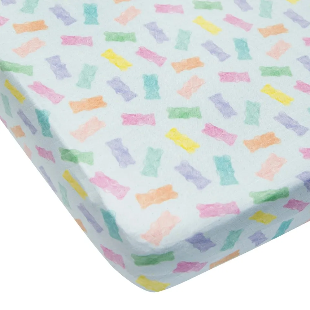 Loulou Lollipop Muslin Crib Sheet