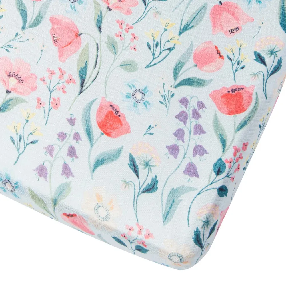 Loulou Lollipop Muslin Crib Sheet