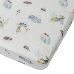 Loulou Lollipop Muslin Crib Sheet