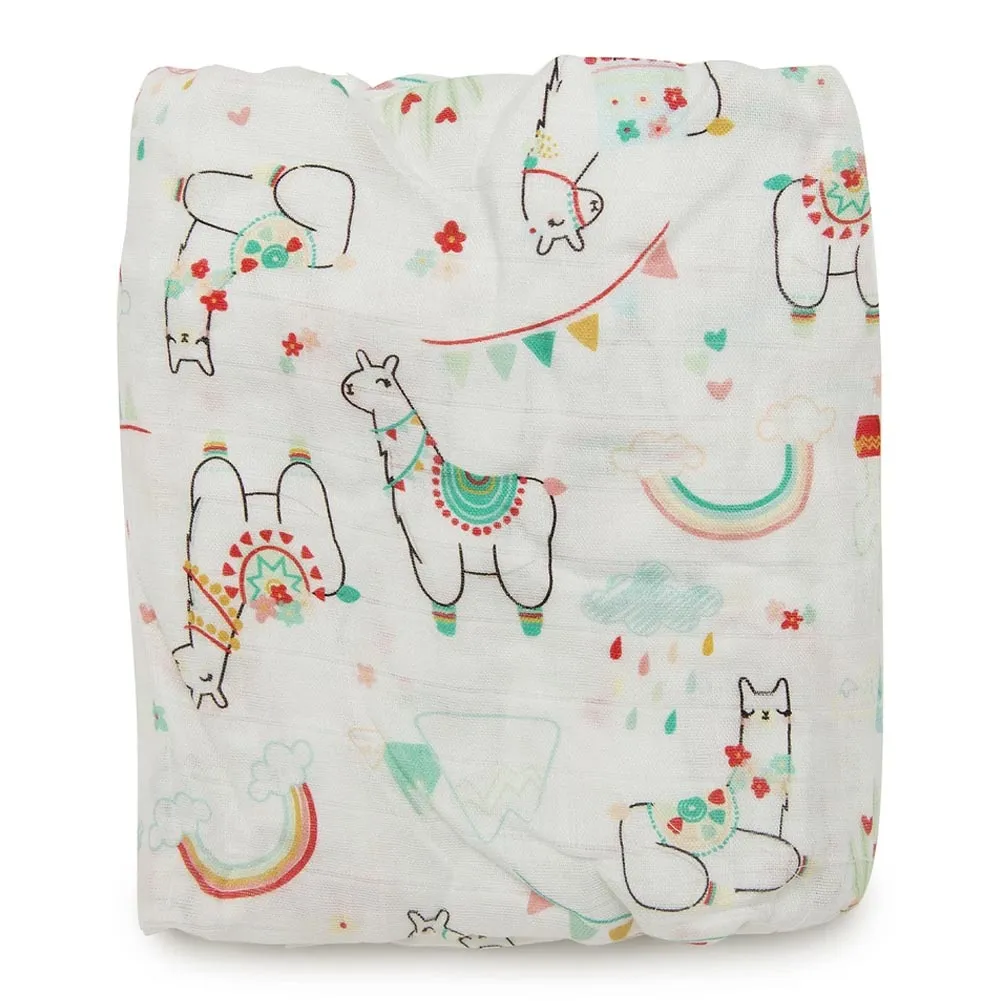 Loulou Lollipop Muslin Crib Sheet