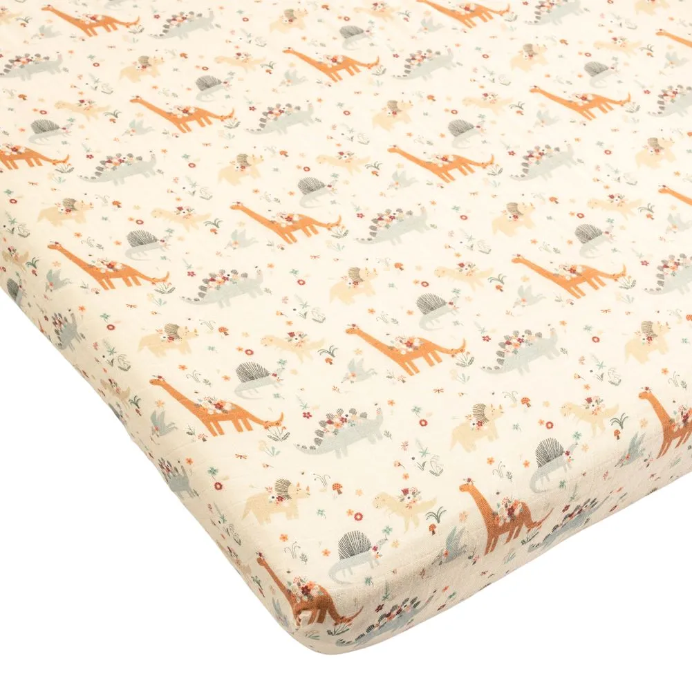 Loulou Lollipop Muslin Crib Sheet