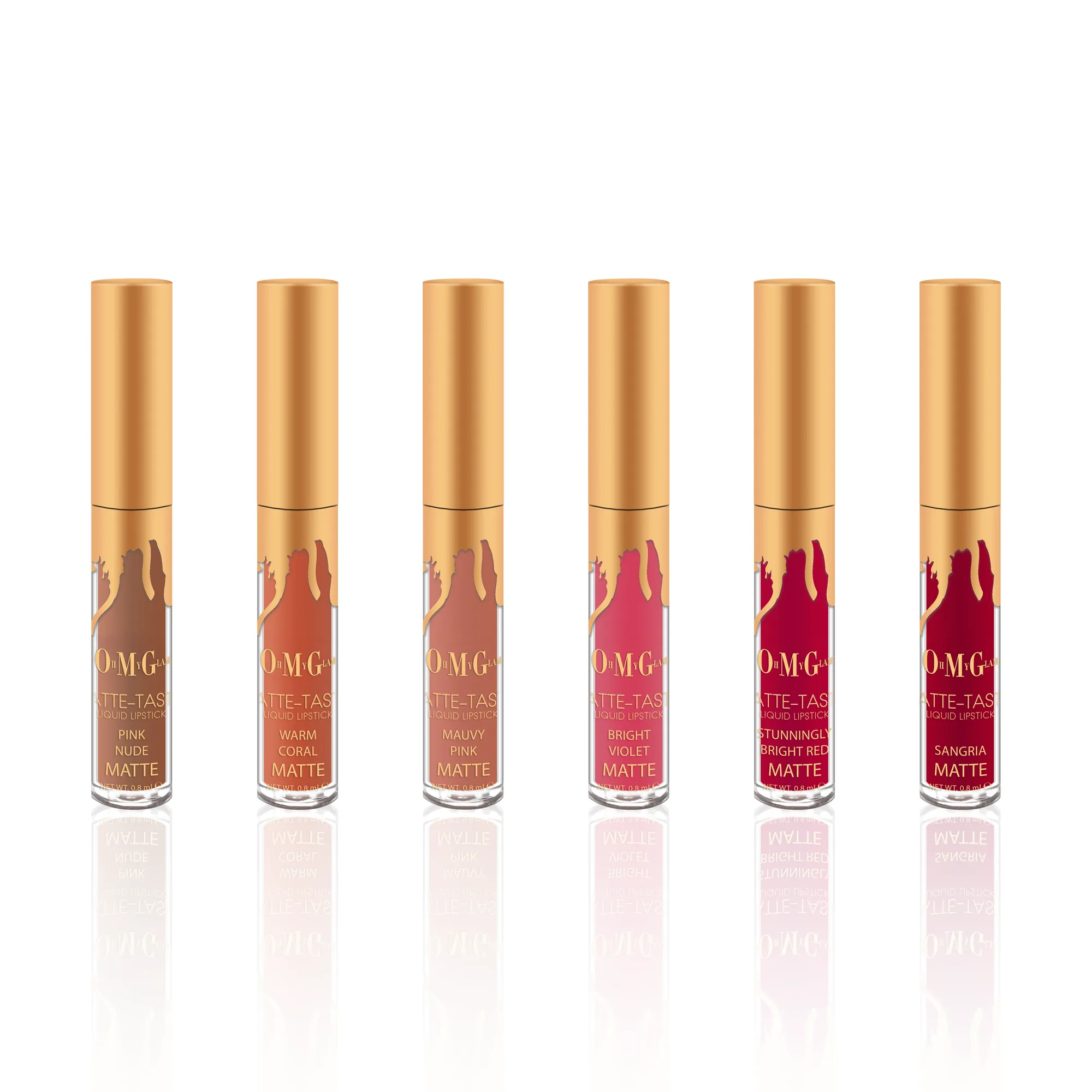 MATTE-TASTIC 6 Mini-Matte Liquid Lipsticks Set