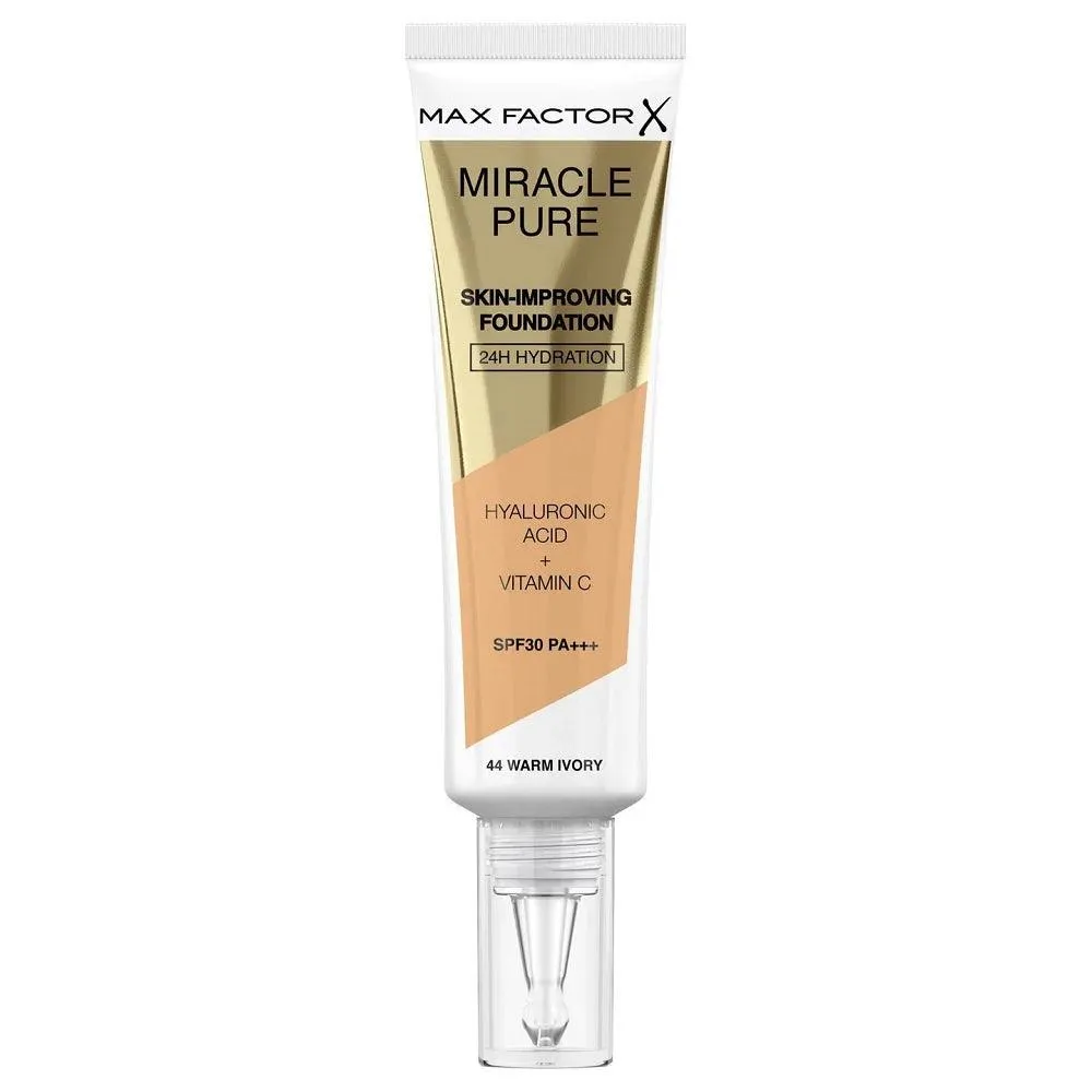 Max Factor Miracle Pure Foundation 44 Warm Ivory