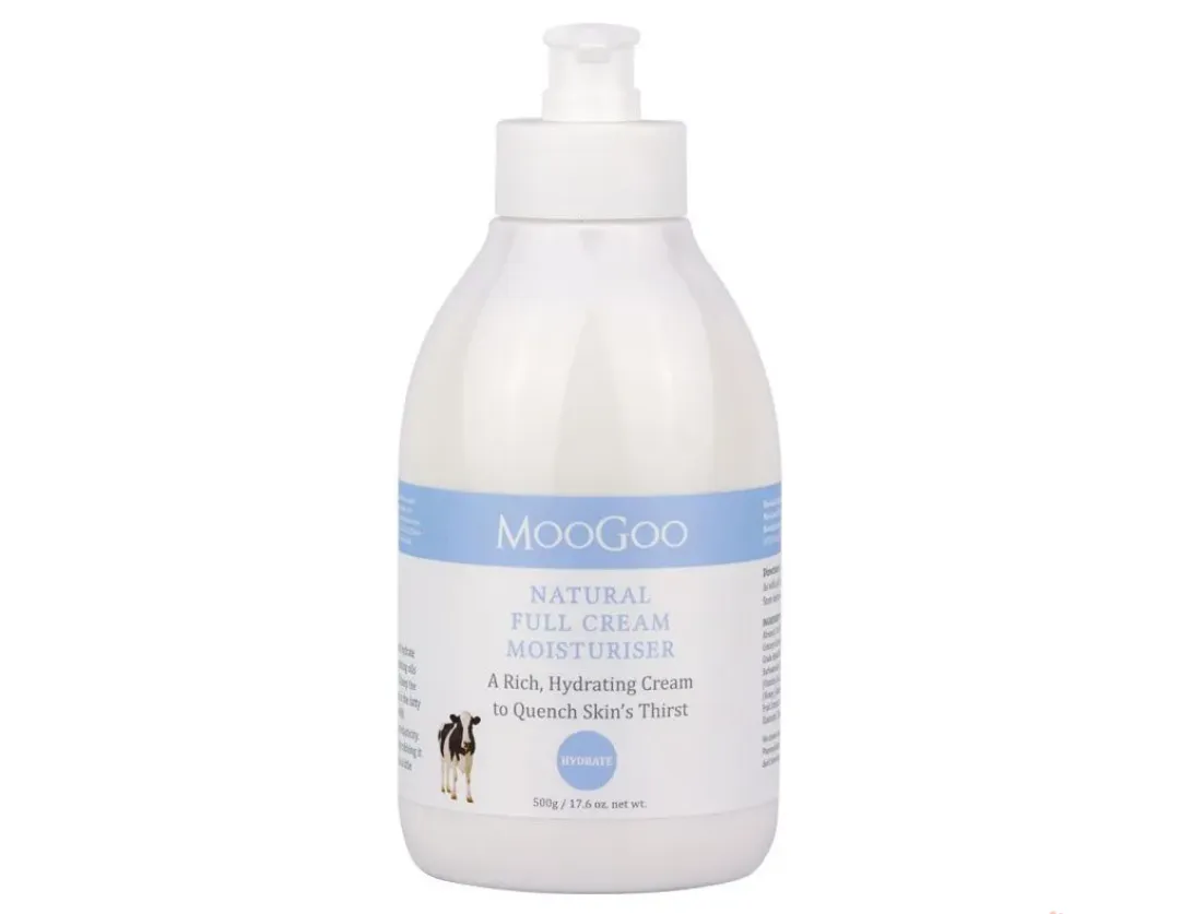 MooGoo Skincare Full Cream 500GM  Exp: 07/26