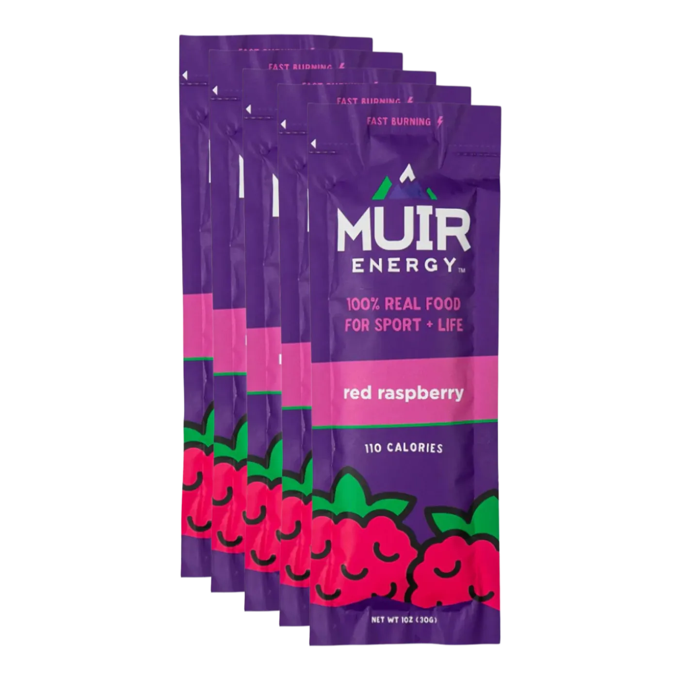 Muir Energy - Energy Gel - Red Raspberry