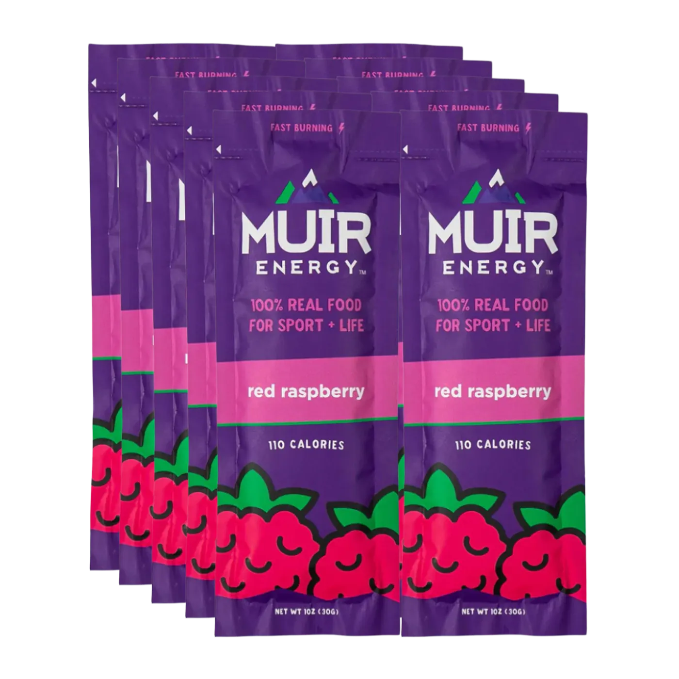 Muir Energy - Energy Gel - Red Raspberry